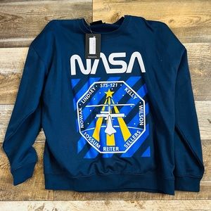 NWT Oversized NASA License Crewneck Sweatshirt